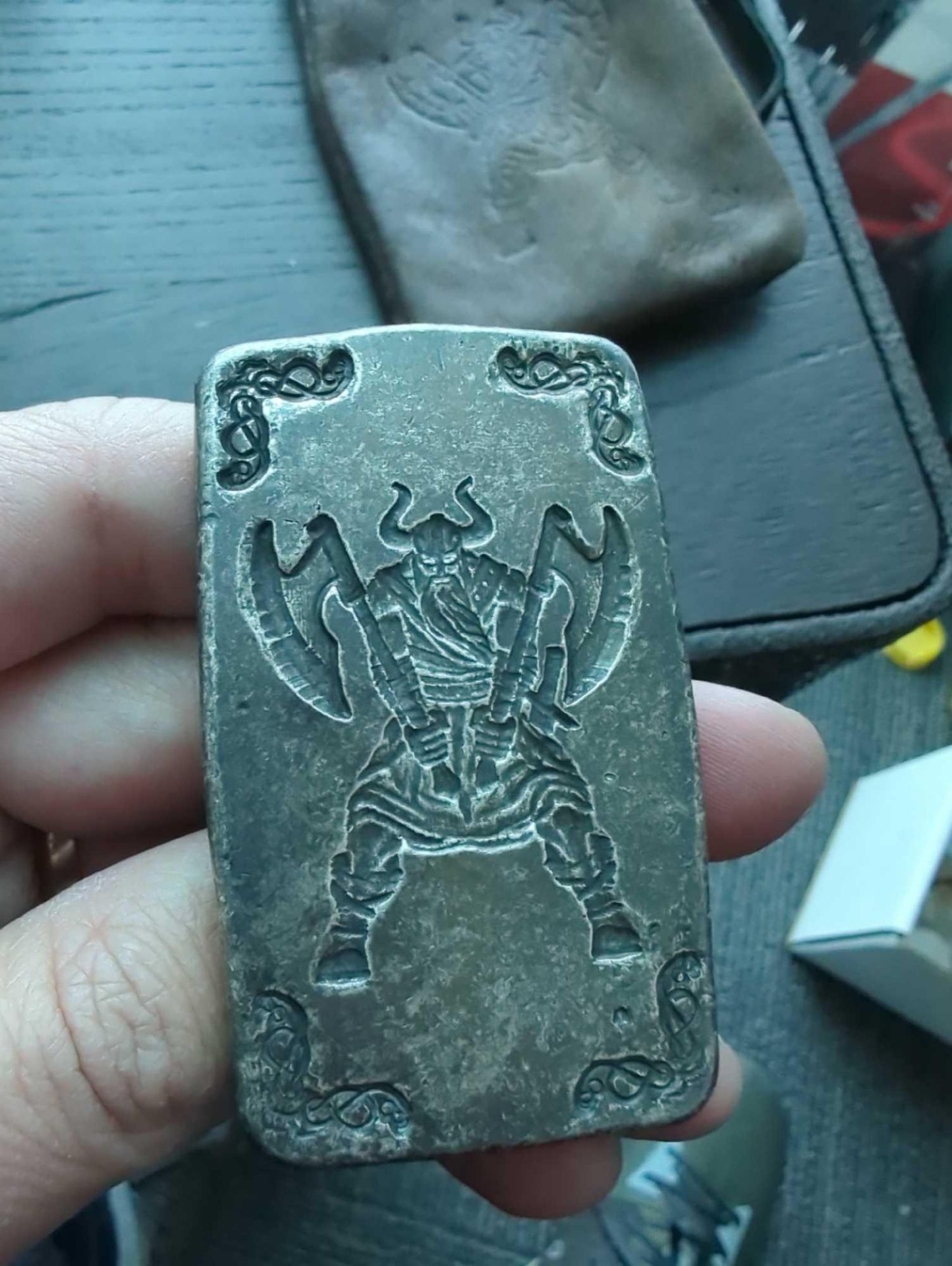 5 oz Viking Warrior Coin with Pouch - Image 2 of 3