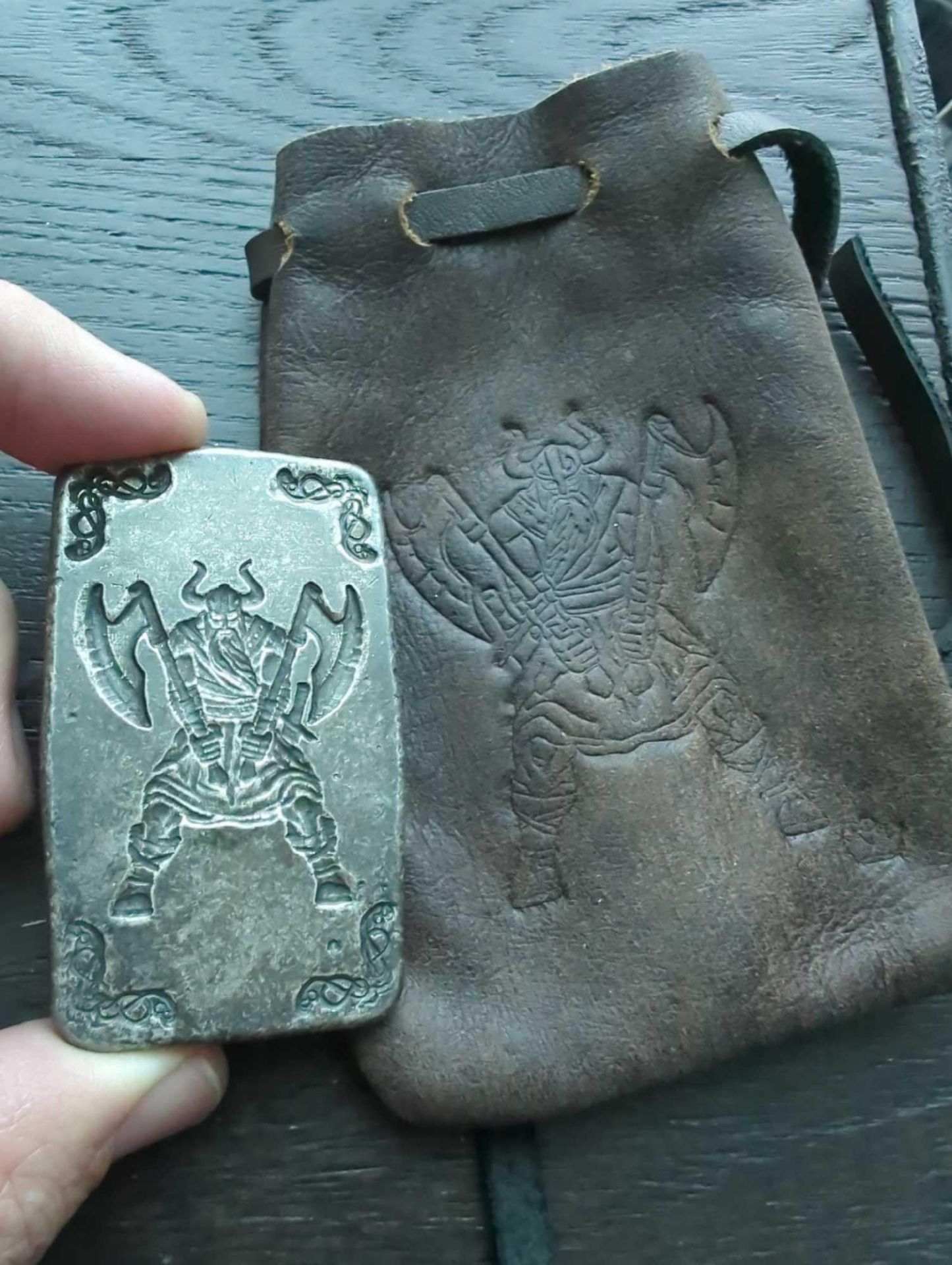 5 oz Viking Warrior Coin with Pouch
