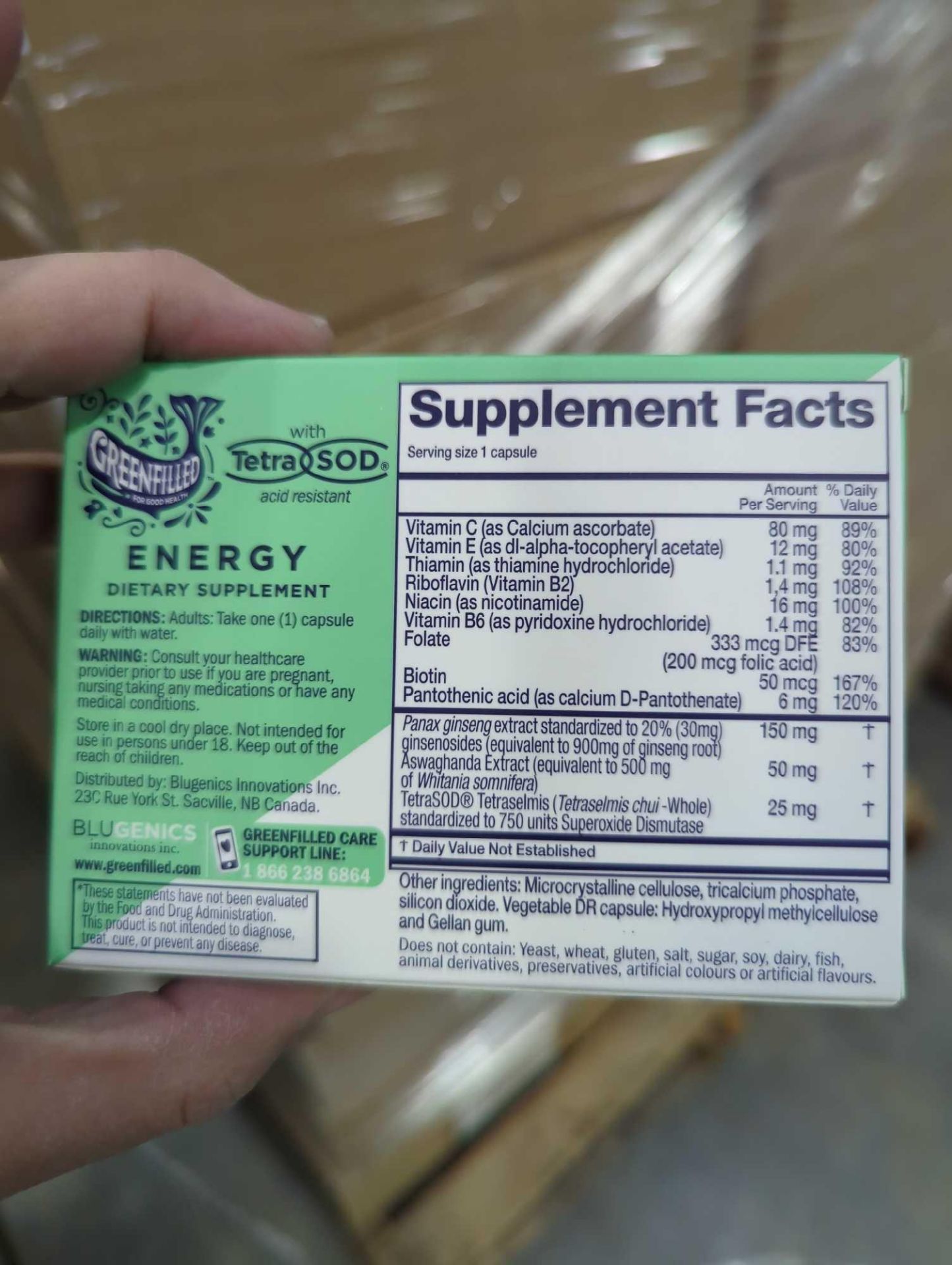 pallet of Greenfield energy controlled release supplements - Image 3 of 5