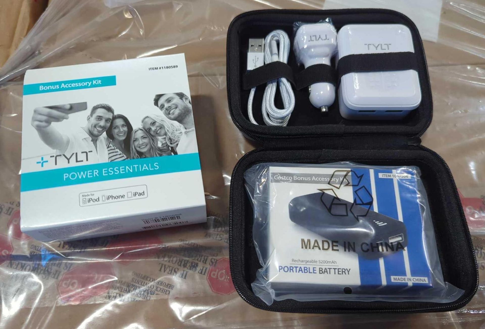 NIB over 800 tylt power essentials bonus, accessory kits (item #1180589)