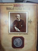 1884 Morgan Dollar Unc Condition with historic facts