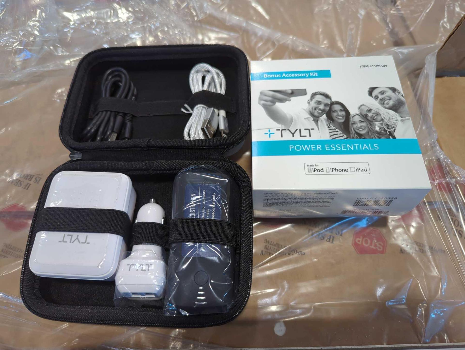 NIB over 800 tylt power essentials bonus, accessory kits (item #1180589)