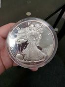 2000 1/2 pound silver eagle