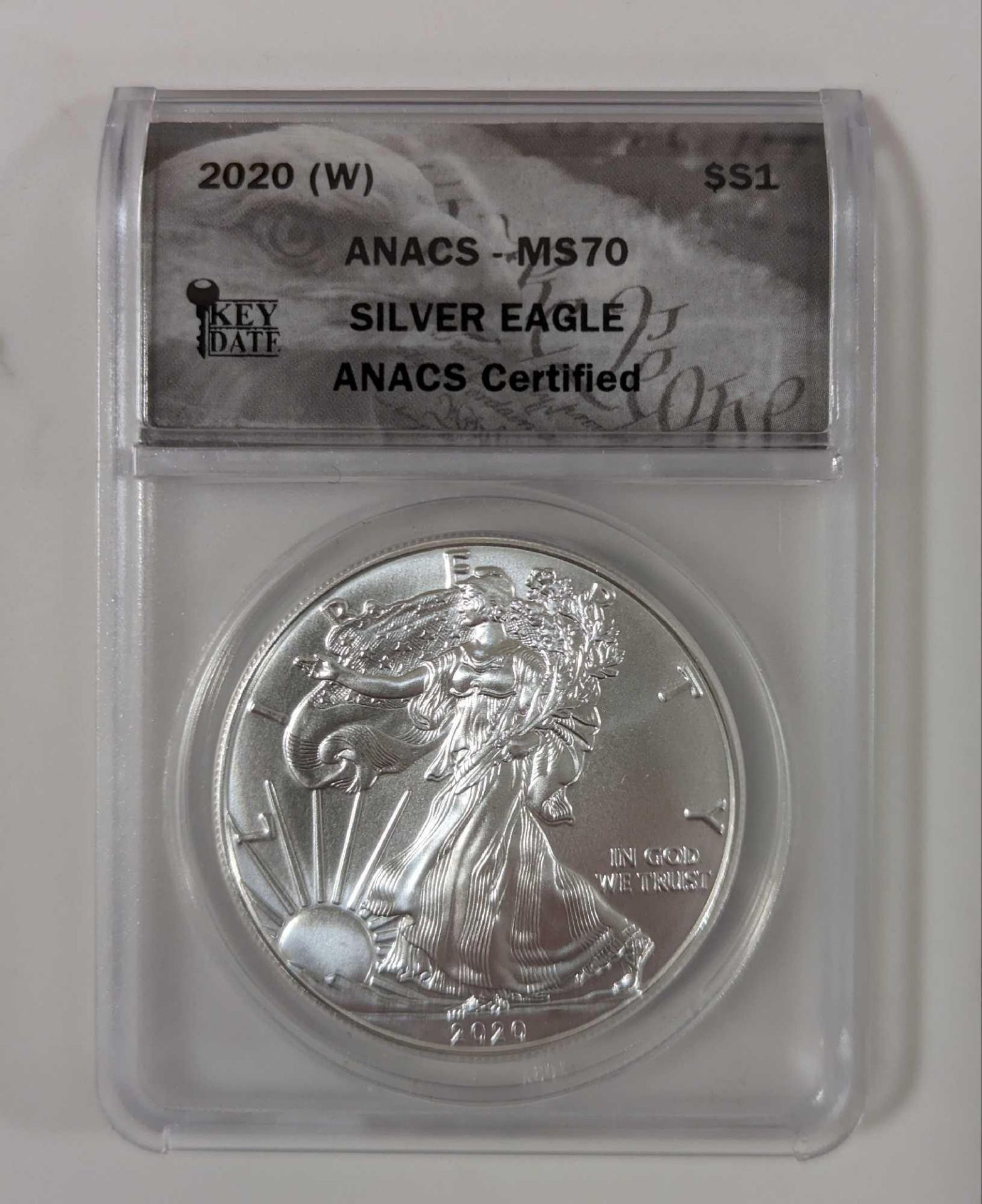 MS silver Eagle