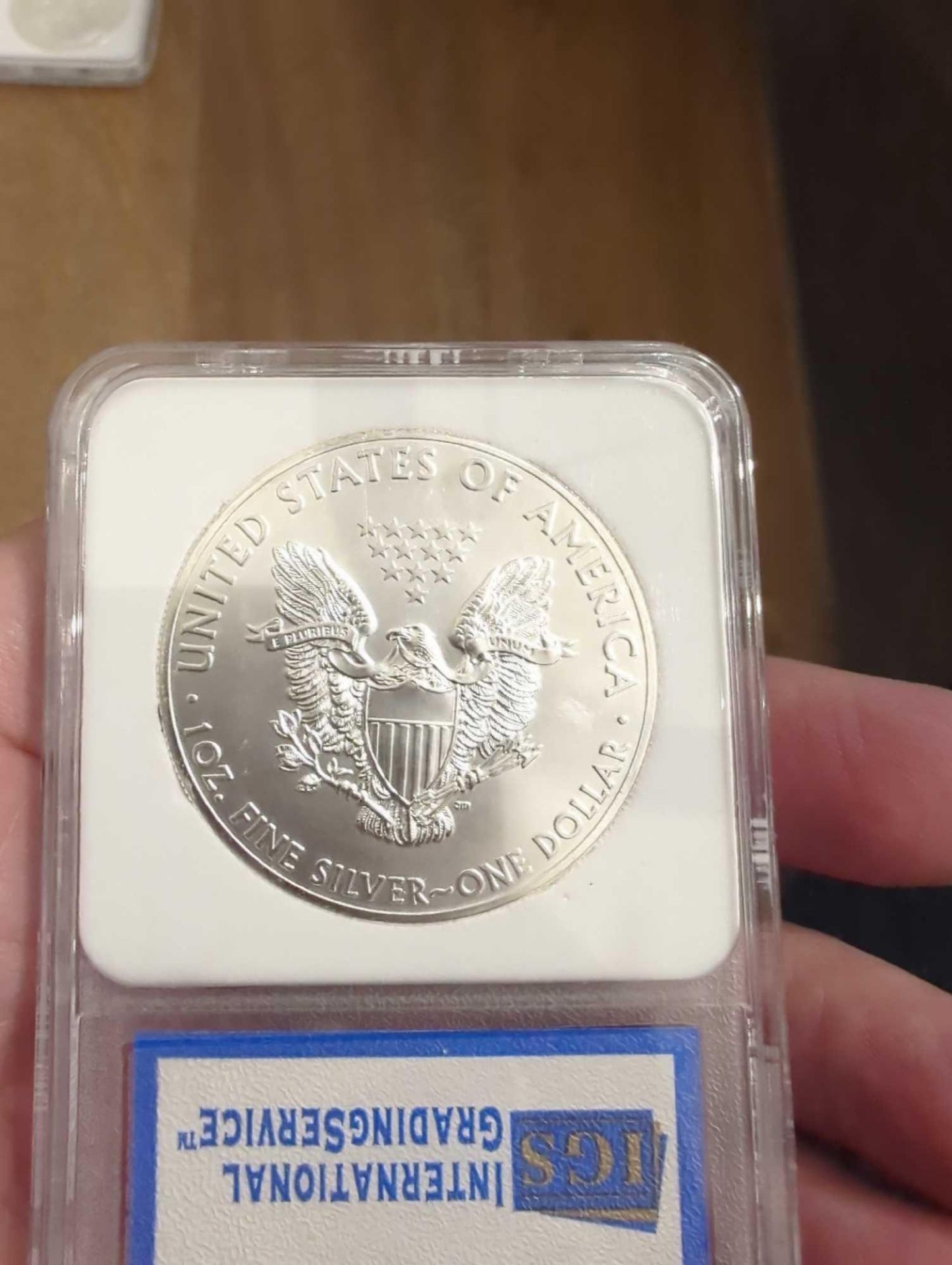 2015 American Silver Eagle MS70 - Image 2 of 2