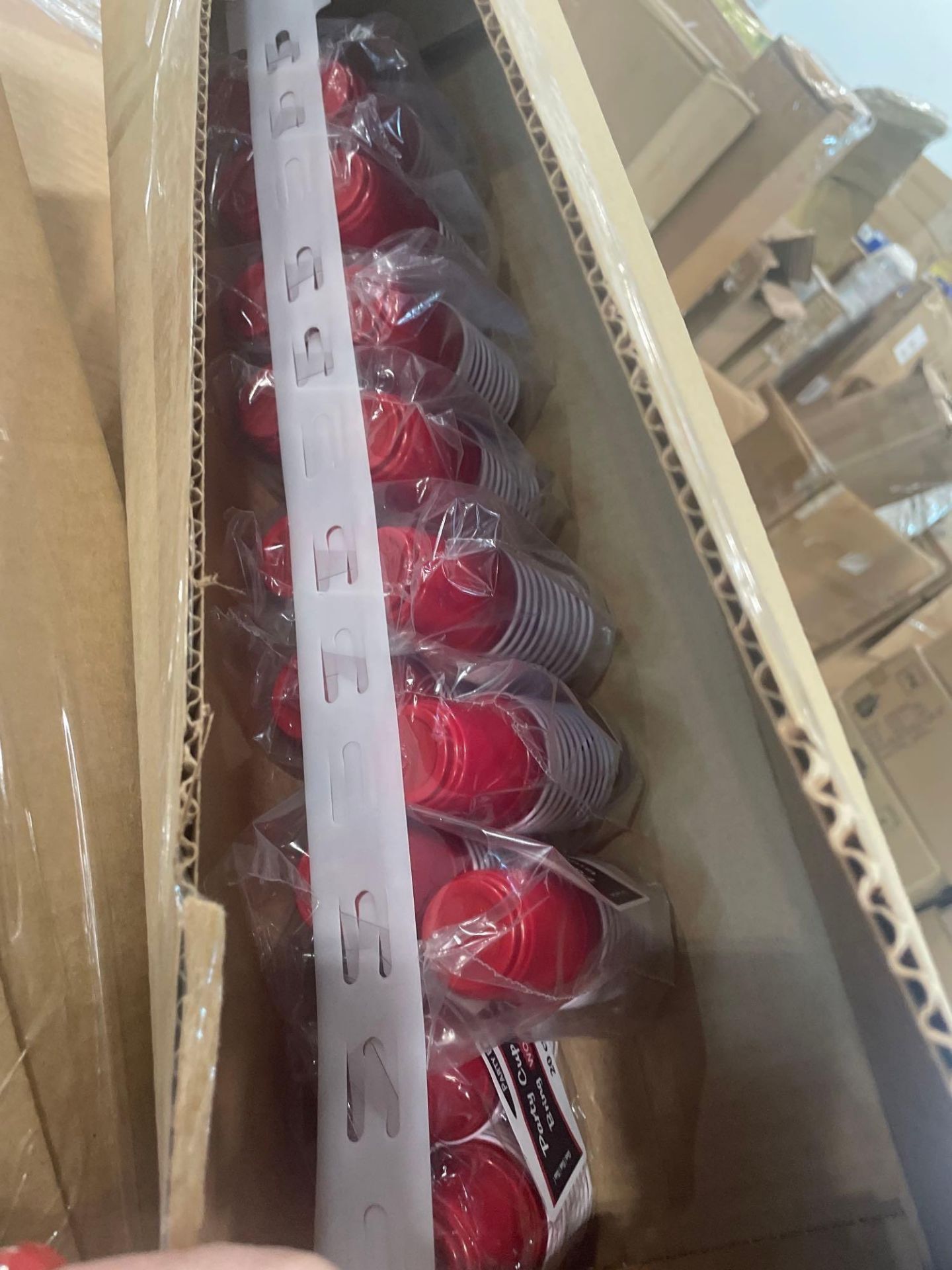 Pallet- Party Essentials Boxed Wine Glasses - Image 4 of 6