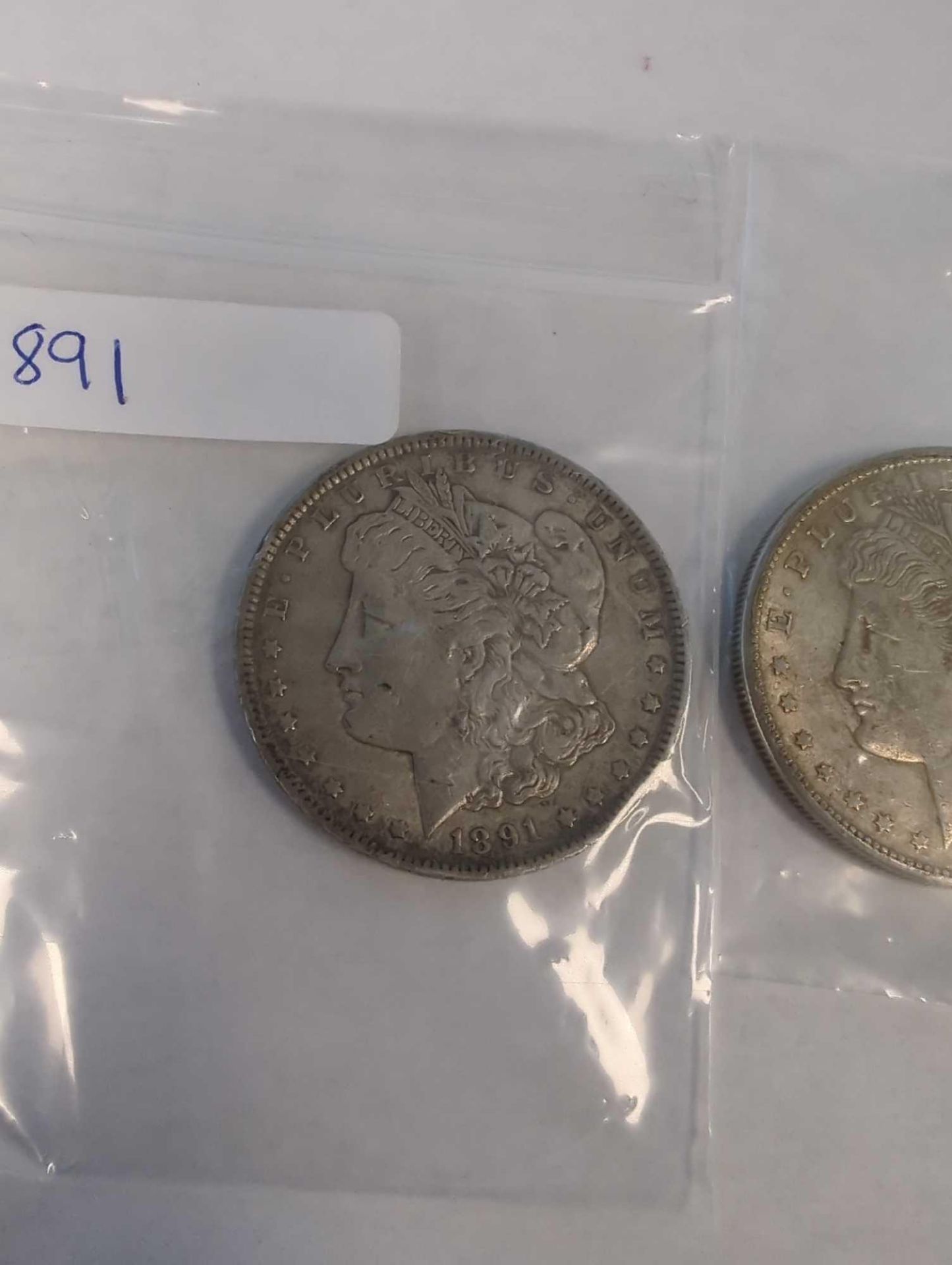 2 Morgan Dollars - Image 2 of 4