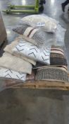 Pallet of Decorative Throw Pillows