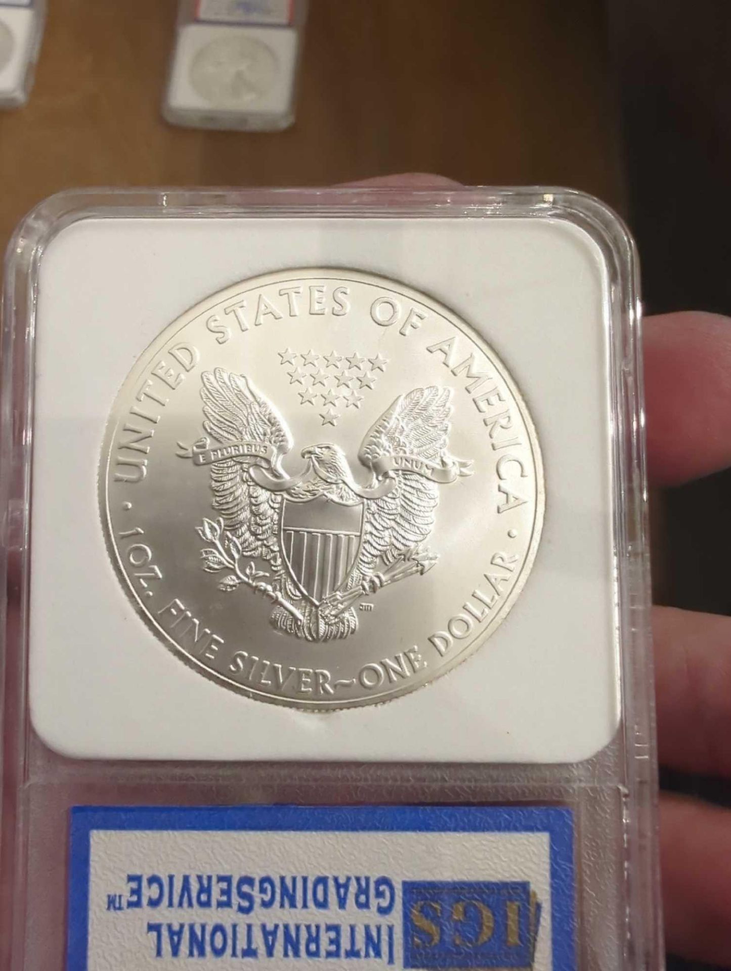 2014 American Silver Eagle MS70 - Image 2 of 2