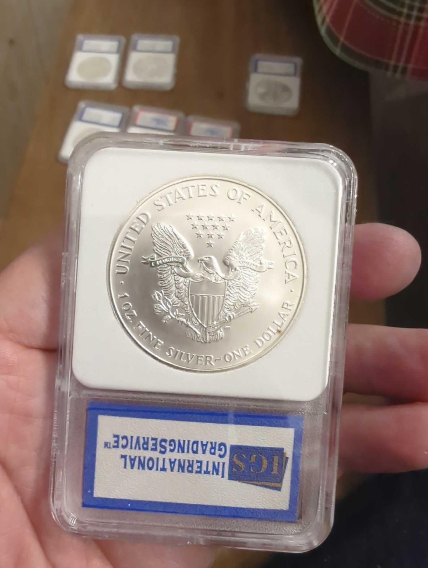 2000 American Silver Eagle MS70 - Image 2 of 2