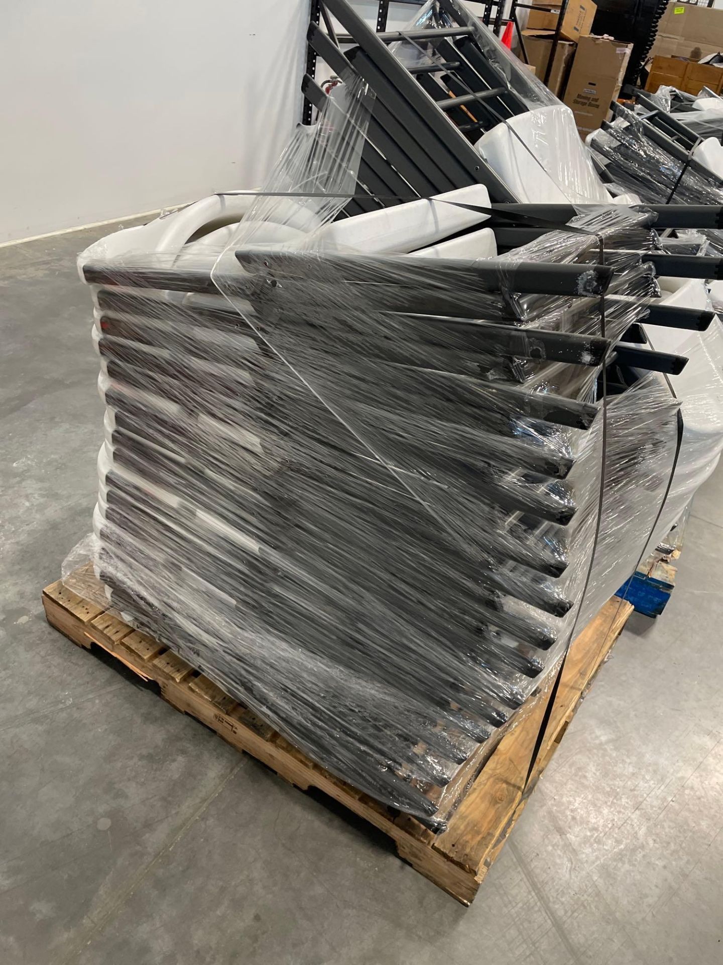 Pallet of multiple LIFETIME folding chairs - Image 2 of 3