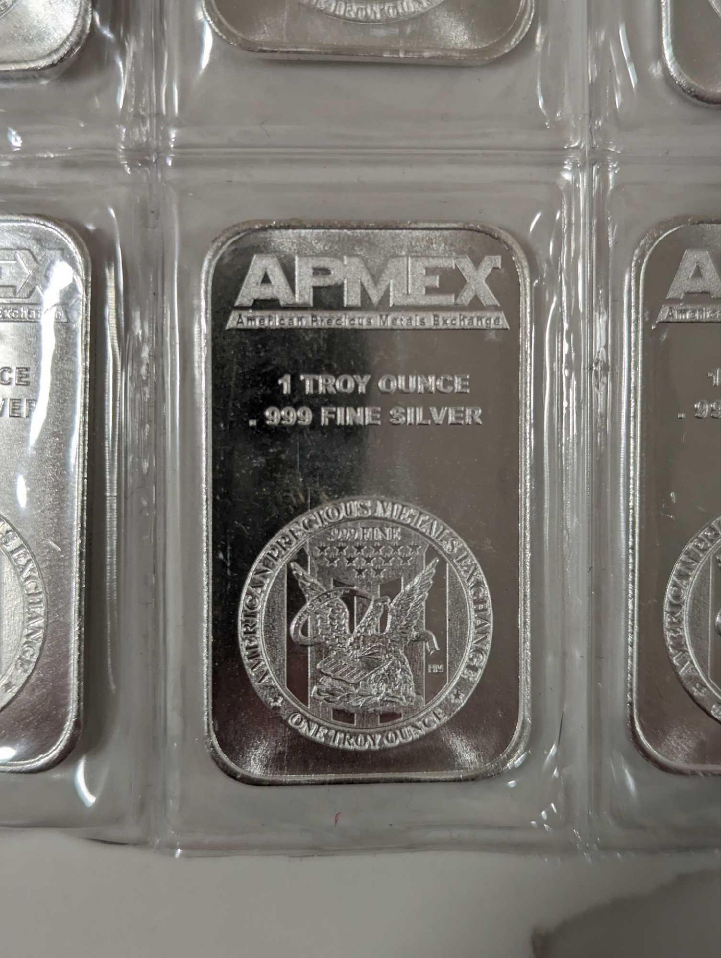 (10) 1 oz apmex silver bars - Image 4 of 4