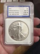 2003 American Silver Eagle MS70