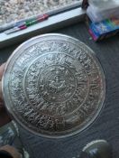 South Korea Achilles Shield 1 Kilo Silver Stacker (plastic case is cracked, coin is fine)