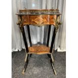 A Small Napoleon III Jardinière Table. France, thi