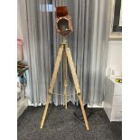 Reproduction Tripod Lamp in working order