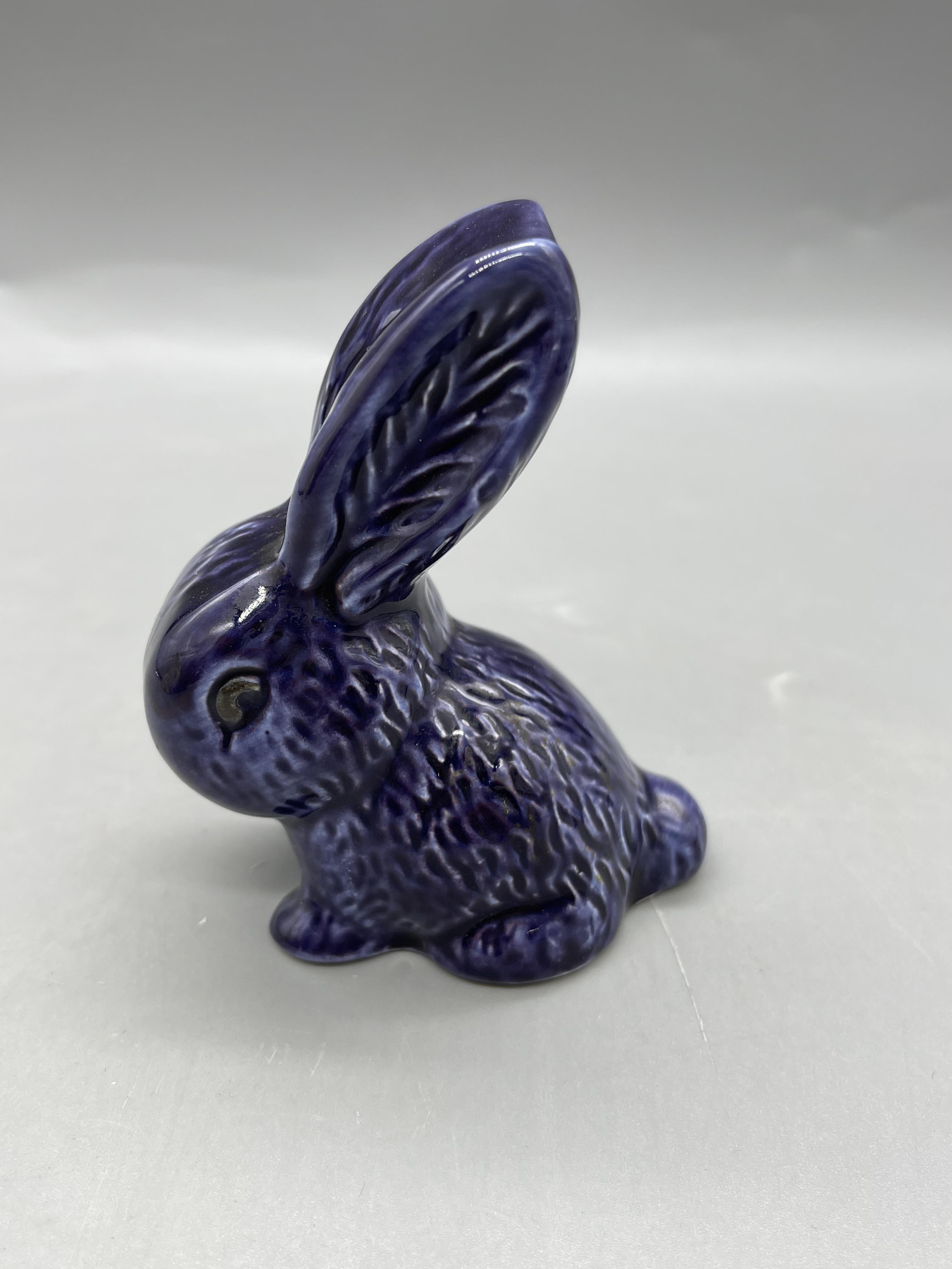 Sylvac Purple, Yellow, and one another Purple Bunn - Image 12 of 17