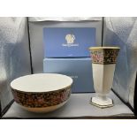 Boxed Wedgewood Clio Fruit/Salad Bowl, Boxed Wedge