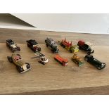 Quantity of assorted vintage vehicles