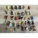 Quantity of assorted plastic figures