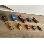 Quantity of assorted vintage vehicles