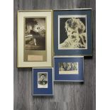 Four Signed Vintage Photographs to include Katheri