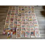 Large Collection Over 70 Vintage NIKKI Comics and