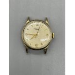 Vintage 9ct Gold Men's Longines Watch Face