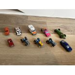 Quantity of assorted vintage vehicles