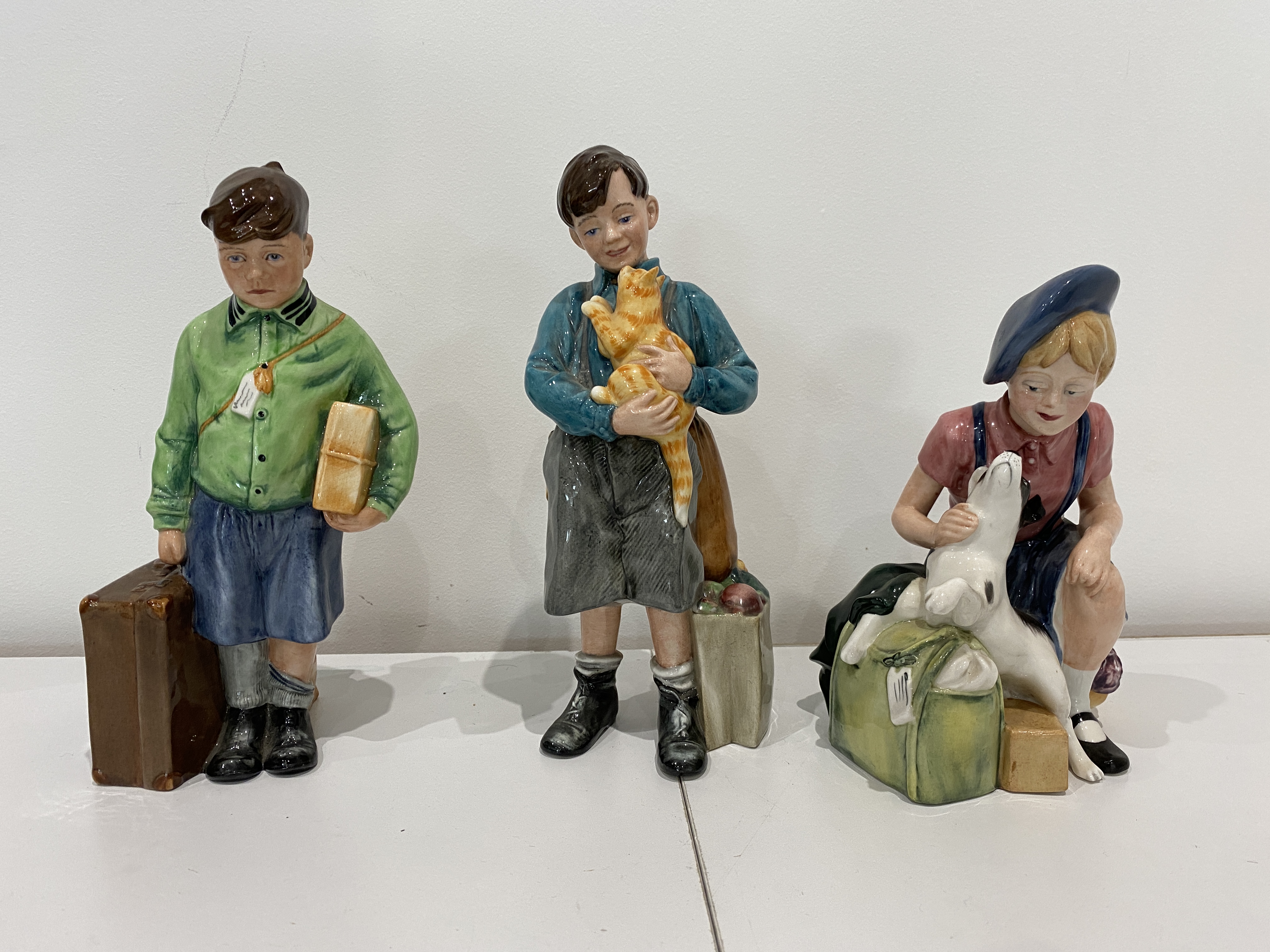 Royal Doulton - The Boy Evacuee, Welcome Home, The