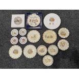 Assorted Collectable Plates to include Royal Doult