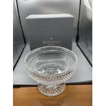 Boxed Large Waterford Crystal Footed Centrepiece P