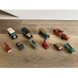 Quantity of assorted vintage vehicles