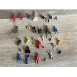 Quantity of miniature vintage toy figures