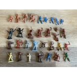 Quantity of plastic toy figures