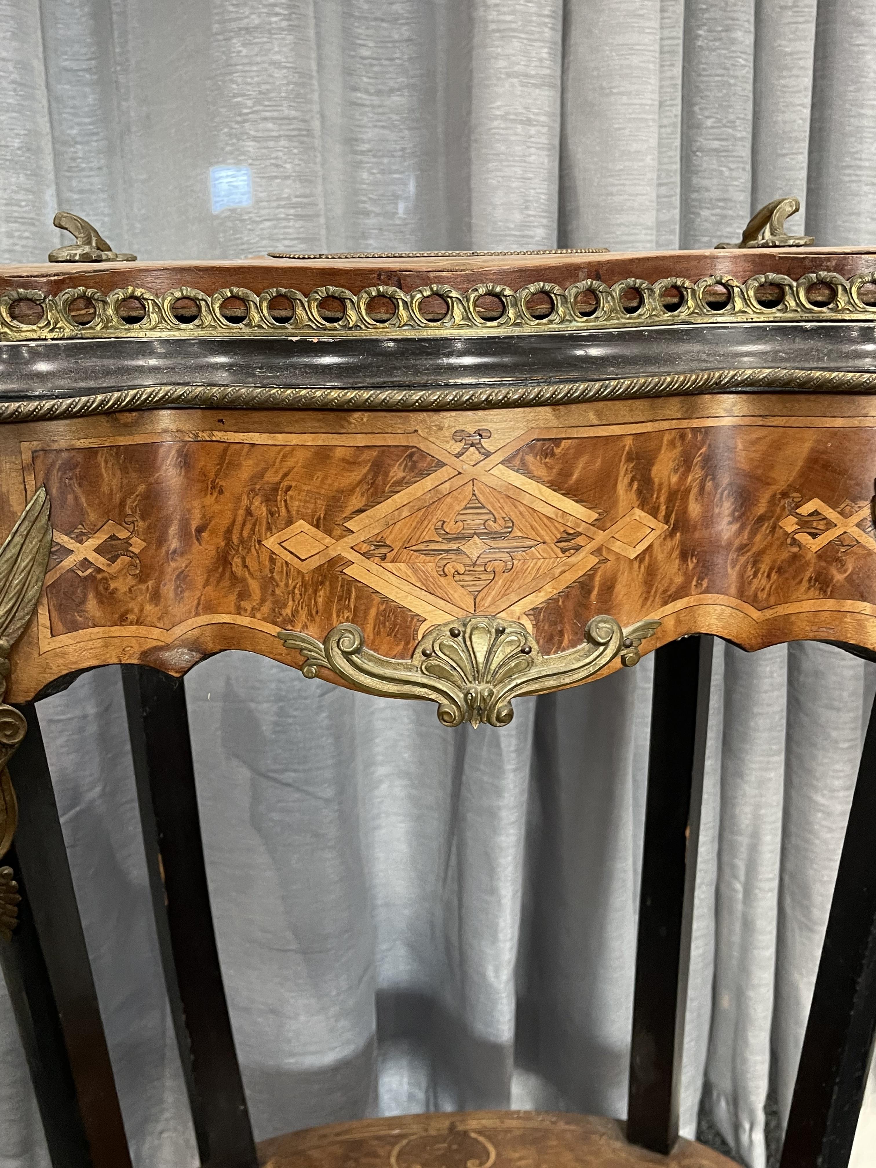 A Small Napoleon III Jardinière Table. France, thi - Image 7 of 26