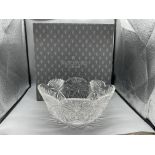 Boxed Large Waterford Crystal Salad/Fruit Bowl