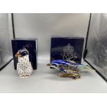 Boxed Royal Crown Darby - Bottlenose Dolphin, and