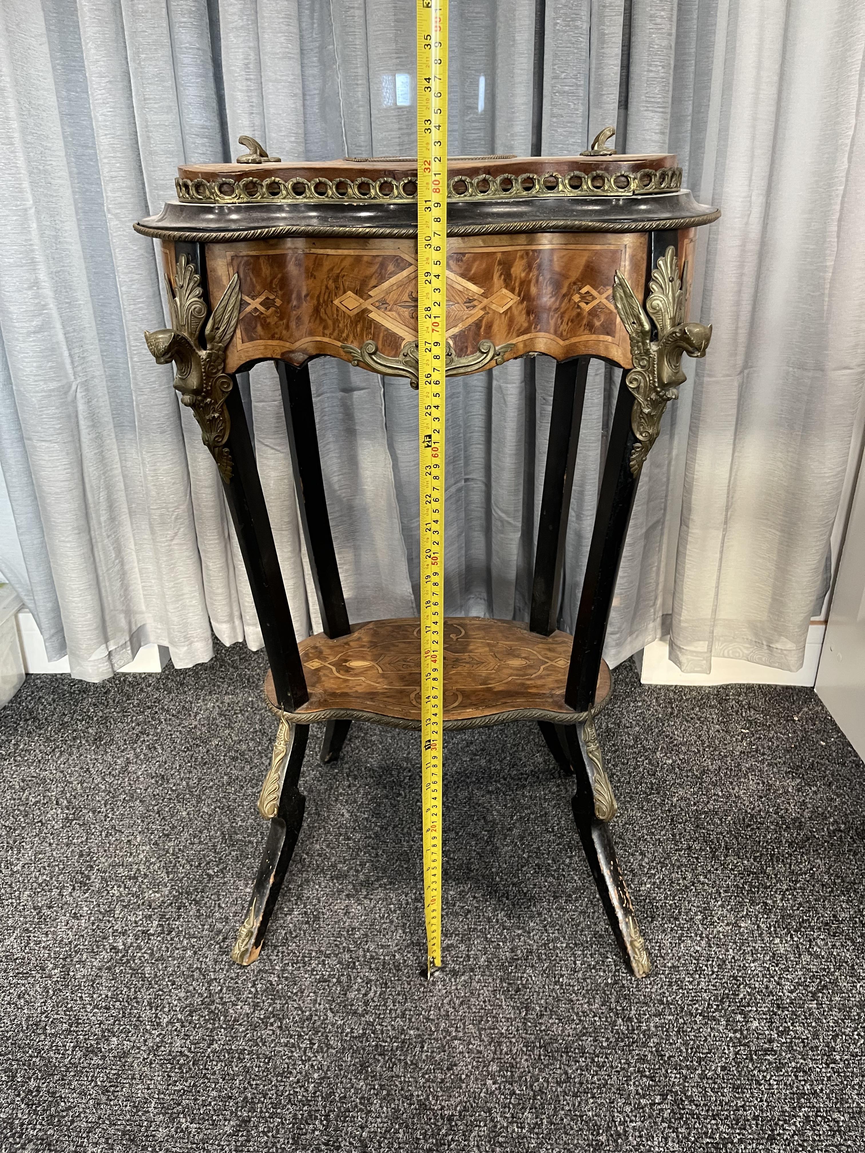 A Small Napoleon III Jardinière Table. France, thi - Image 22 of 26