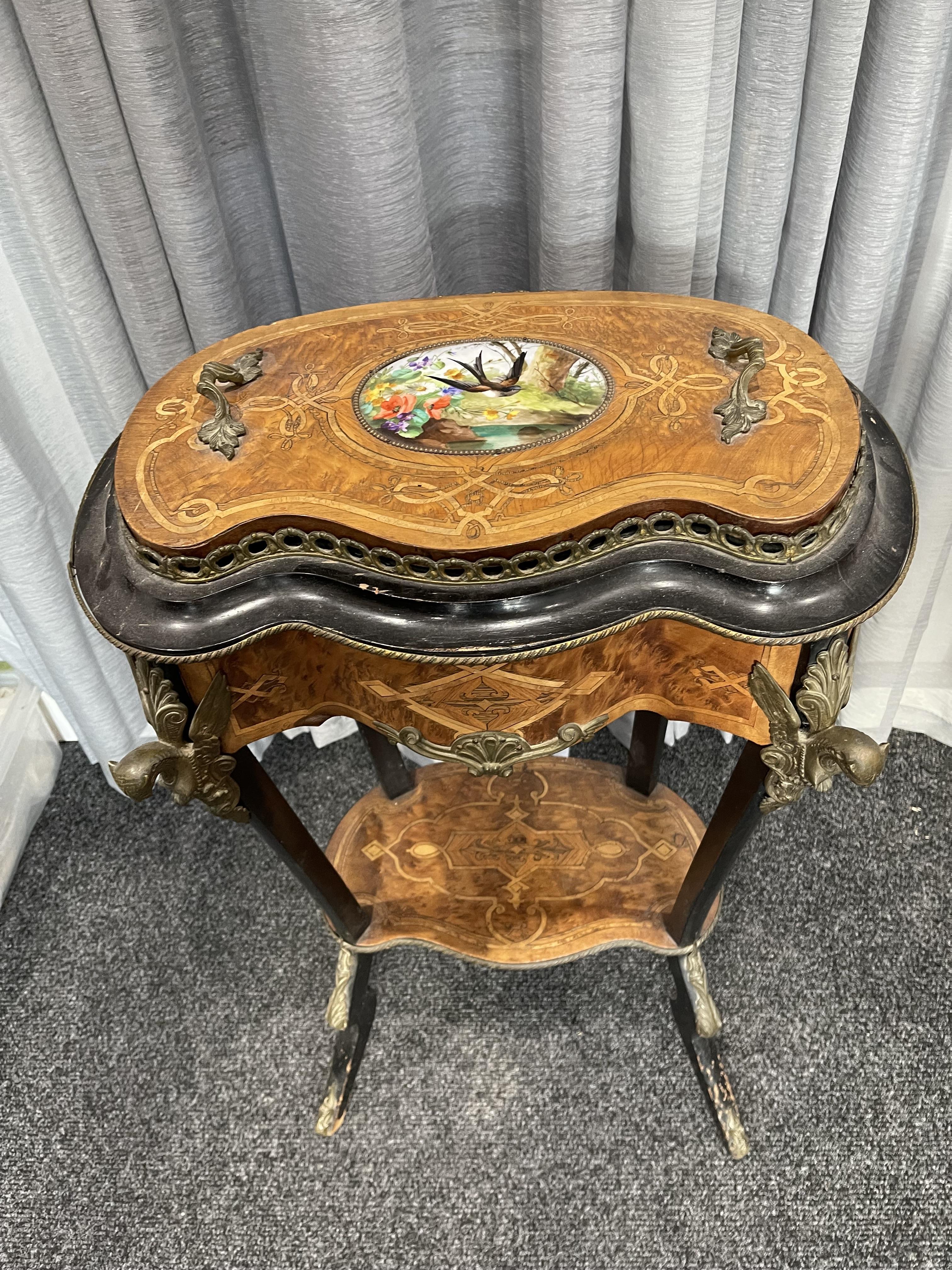 A Small Napoleon III Jardinière Table. France, thi - Image 2 of 26