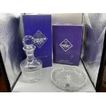 Boxed Edinburgh Crystal Decanter, and Edinburgh Cr