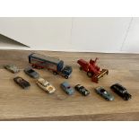 Quantity of assorted vintage vehicles