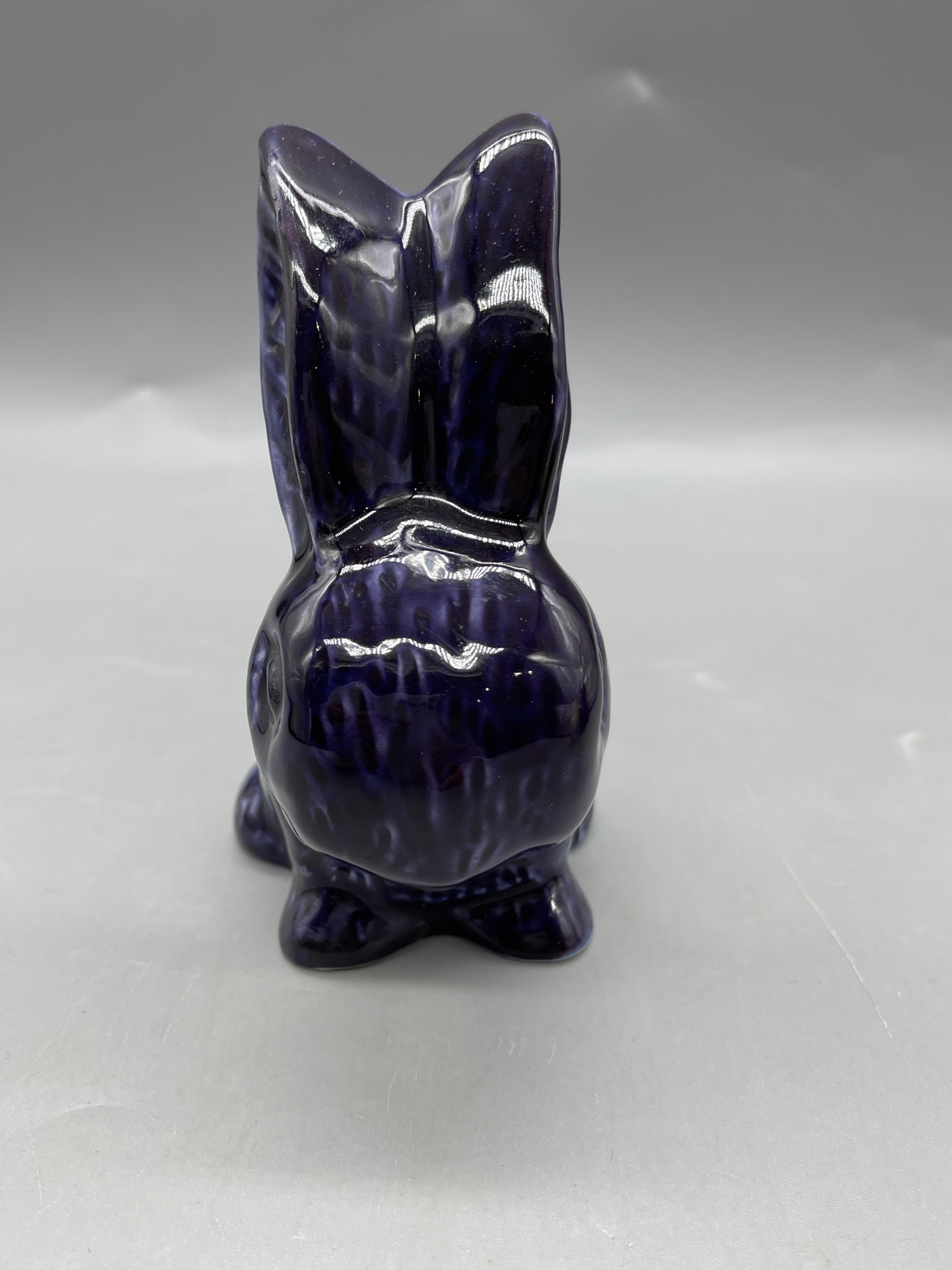 Sylvac Purple, Yellow, and one another Purple Bunn - Image 5 of 17