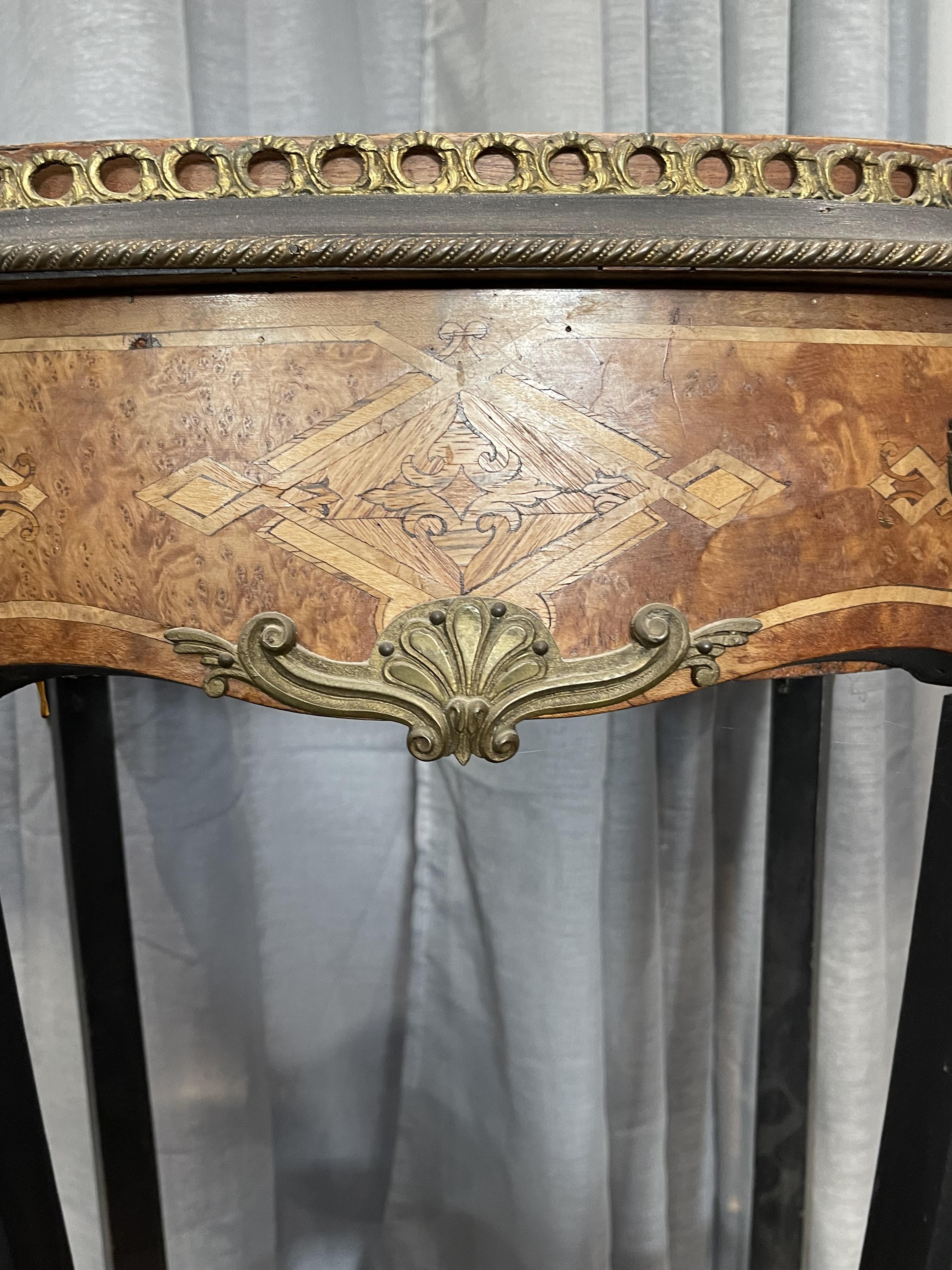 A Small Napoleon III Jardinière Table. France, thi - Image 13 of 26