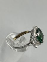 Unhallmarked 9ct Gemstone Ring