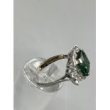 Unhallmarked 9ct Gemstone Ring