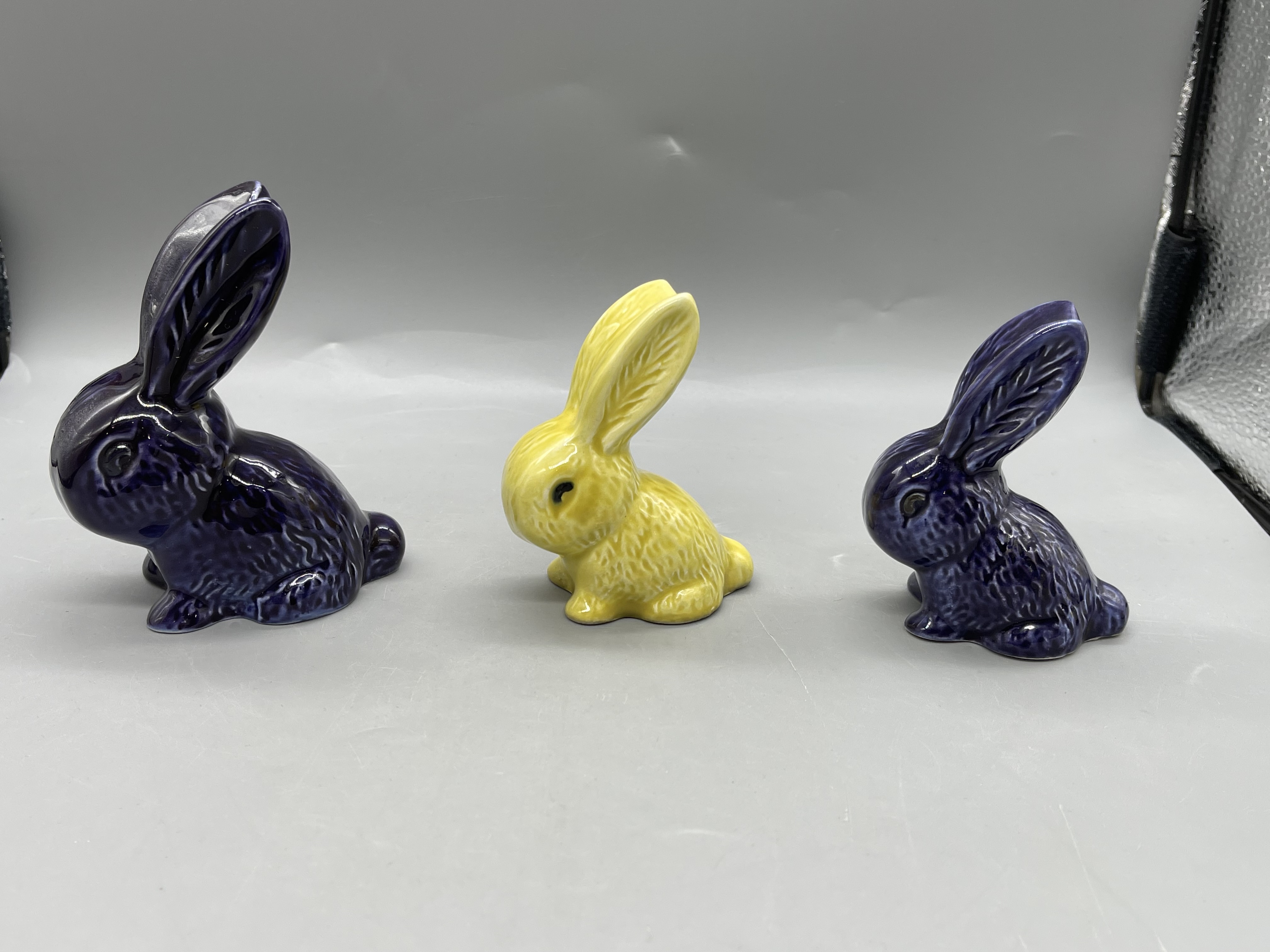 Sylvac Purple, Yellow, and one another Purple Bunn - Image 17 of 17