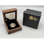 2011 Royal Mint Gold Proof Half Sovereign, Uncircu
