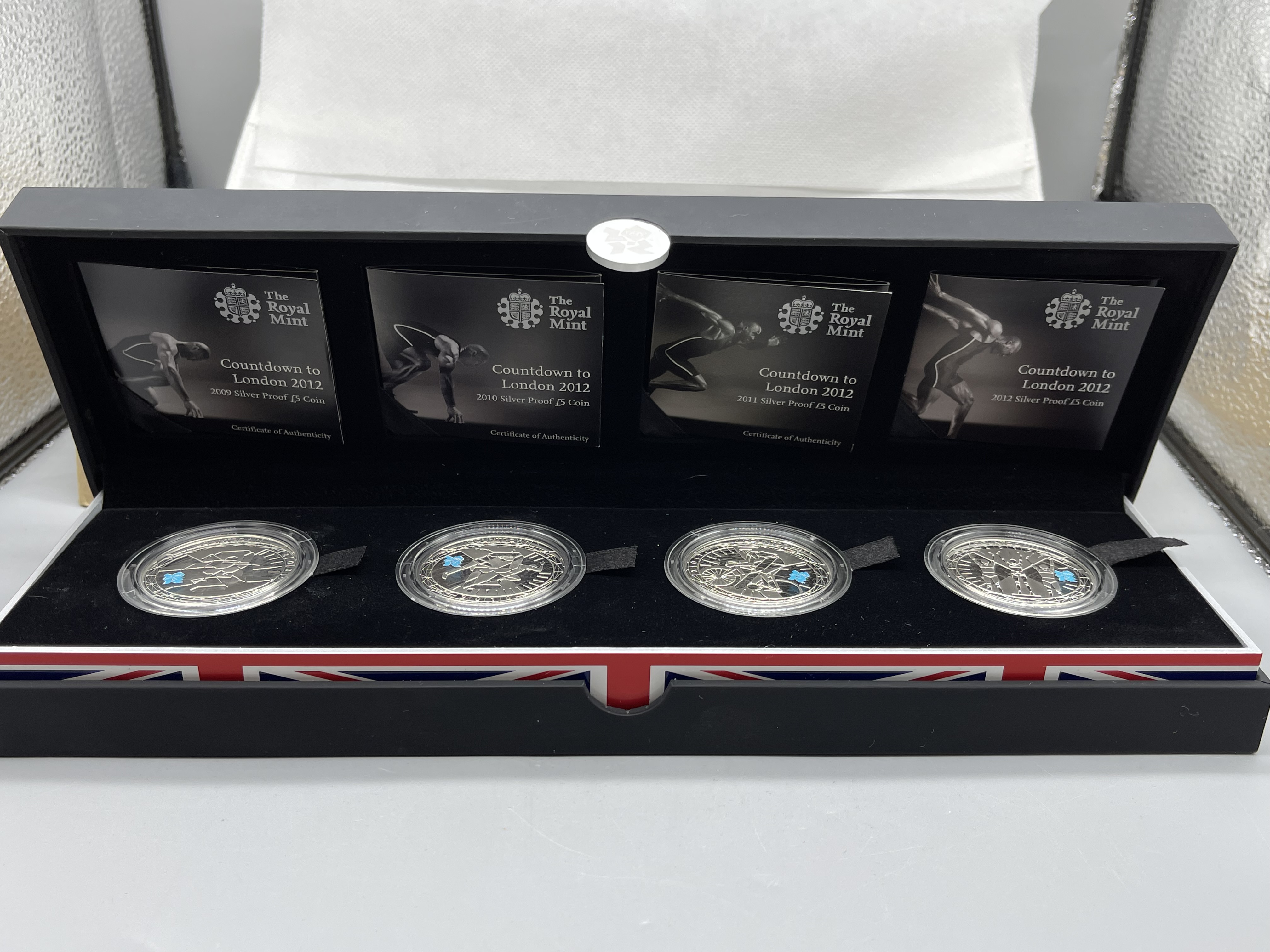 Boxed Set of Four Royal Mint - Countdown to London - Image 4 of 14