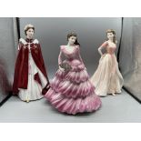 Royal Worcester - The Queen's 80th Birthday Figuri